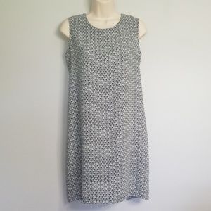 Adrienne Vittadini Black & White Sheath Dress